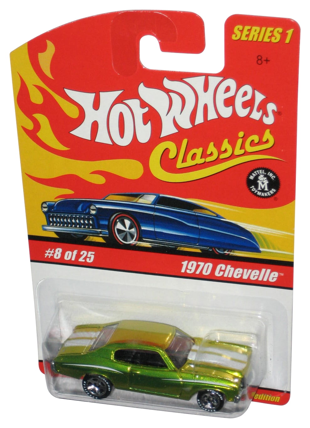 Hot Wheels Classics Series 1 (2004) Dark Green 1970 Chevelle Toy