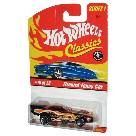 Hot Wheels Classics Series 1 (2004) Red Firebird Funny Car Toy #18/25