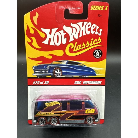 Hot Wheels Classics Series 3 GMC Motorhome #29 of 30, Hot Wheels Racing Team motorhome