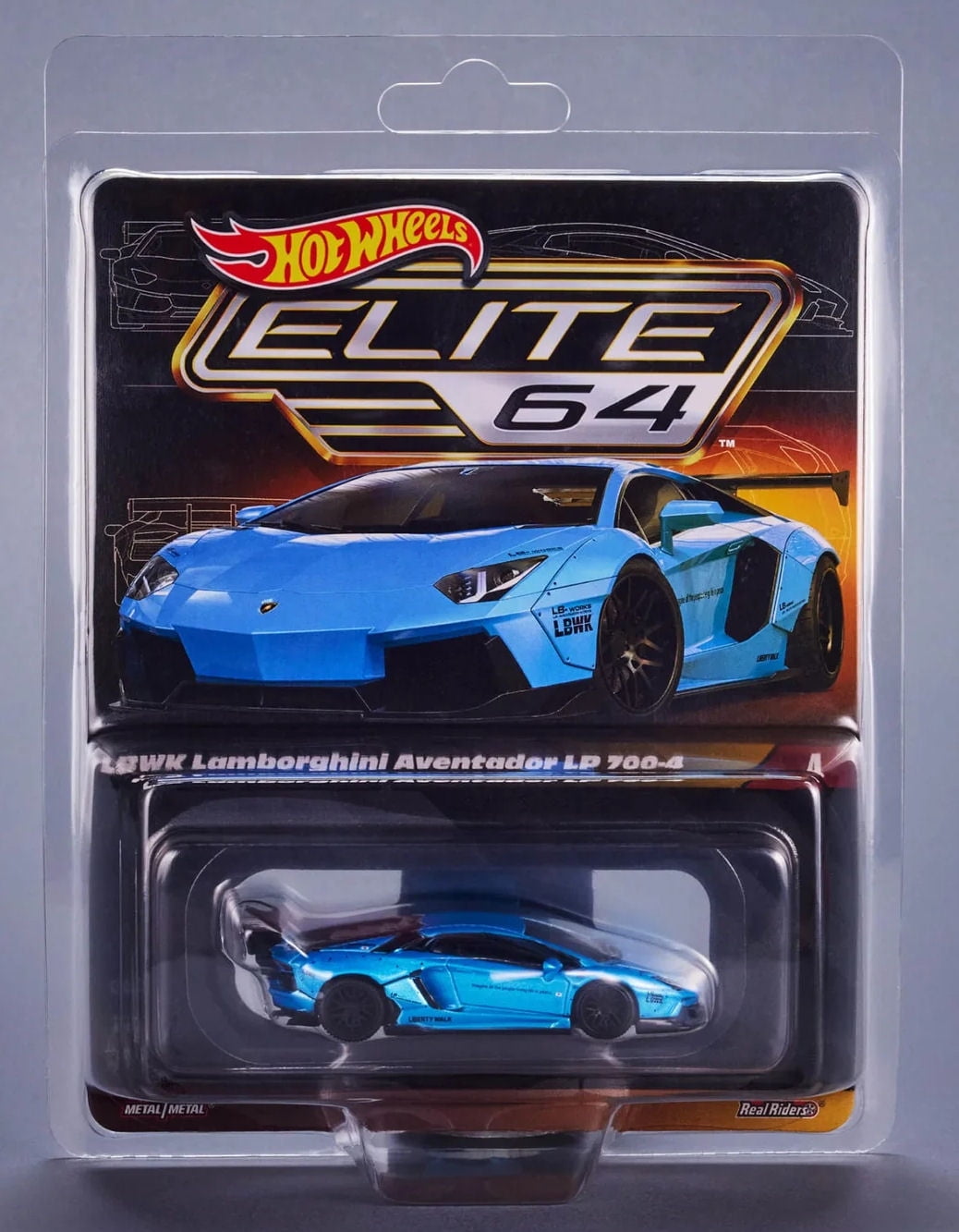 Hot Wheels Collectors Elite 64 Series LBWK Lamborghini Aventador LP 700-4