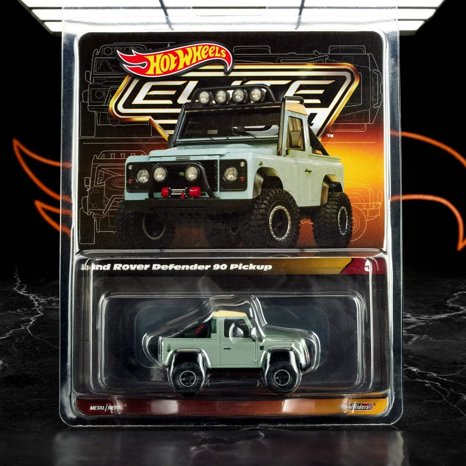 Hot Wheels Collectors Elite 64 Series Land Rover Defender 90