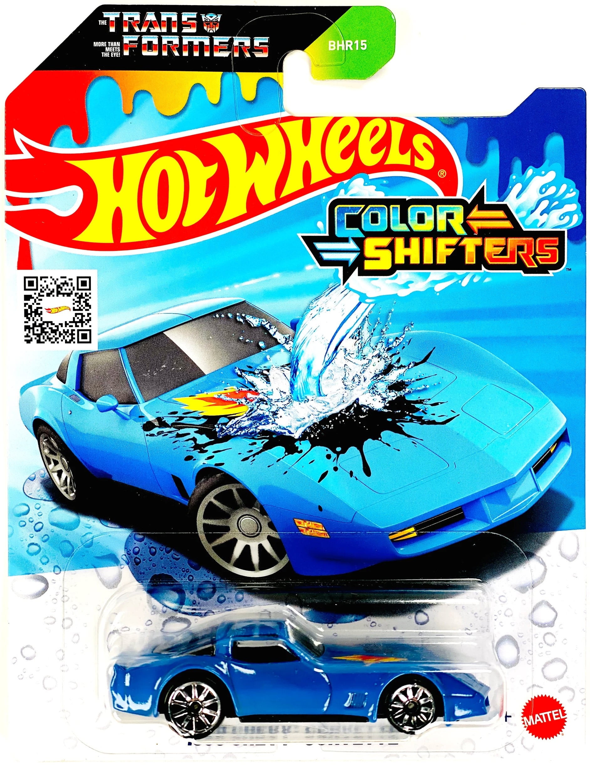 Hot Wheels Color Shifters 1980 Chevy Corvette Diecast Car