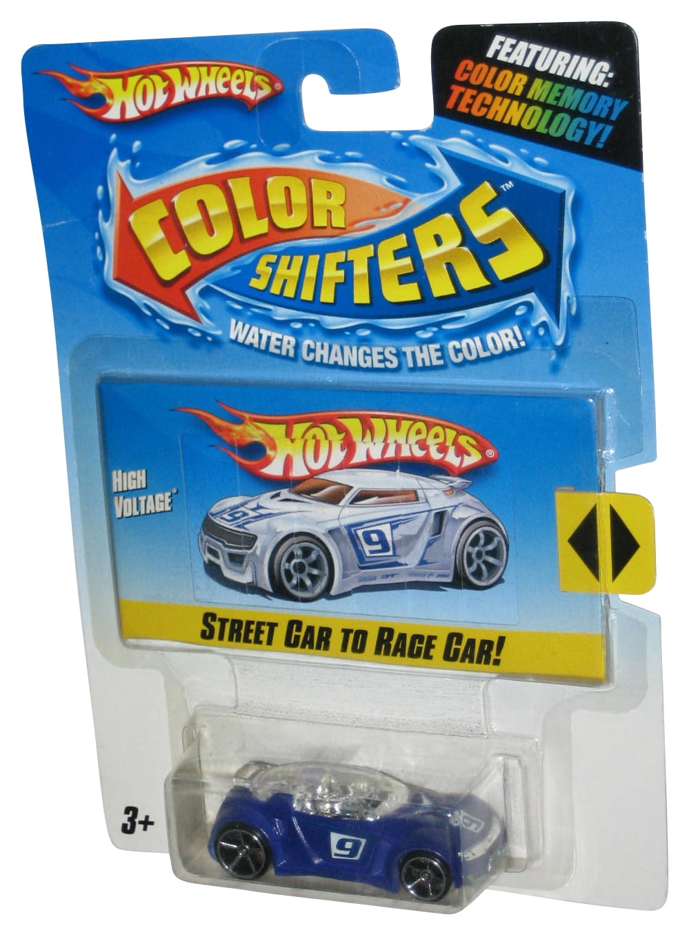 Hot Wheels Color Shifters (2008) Mattel High Voltage Purple Toy Car ...