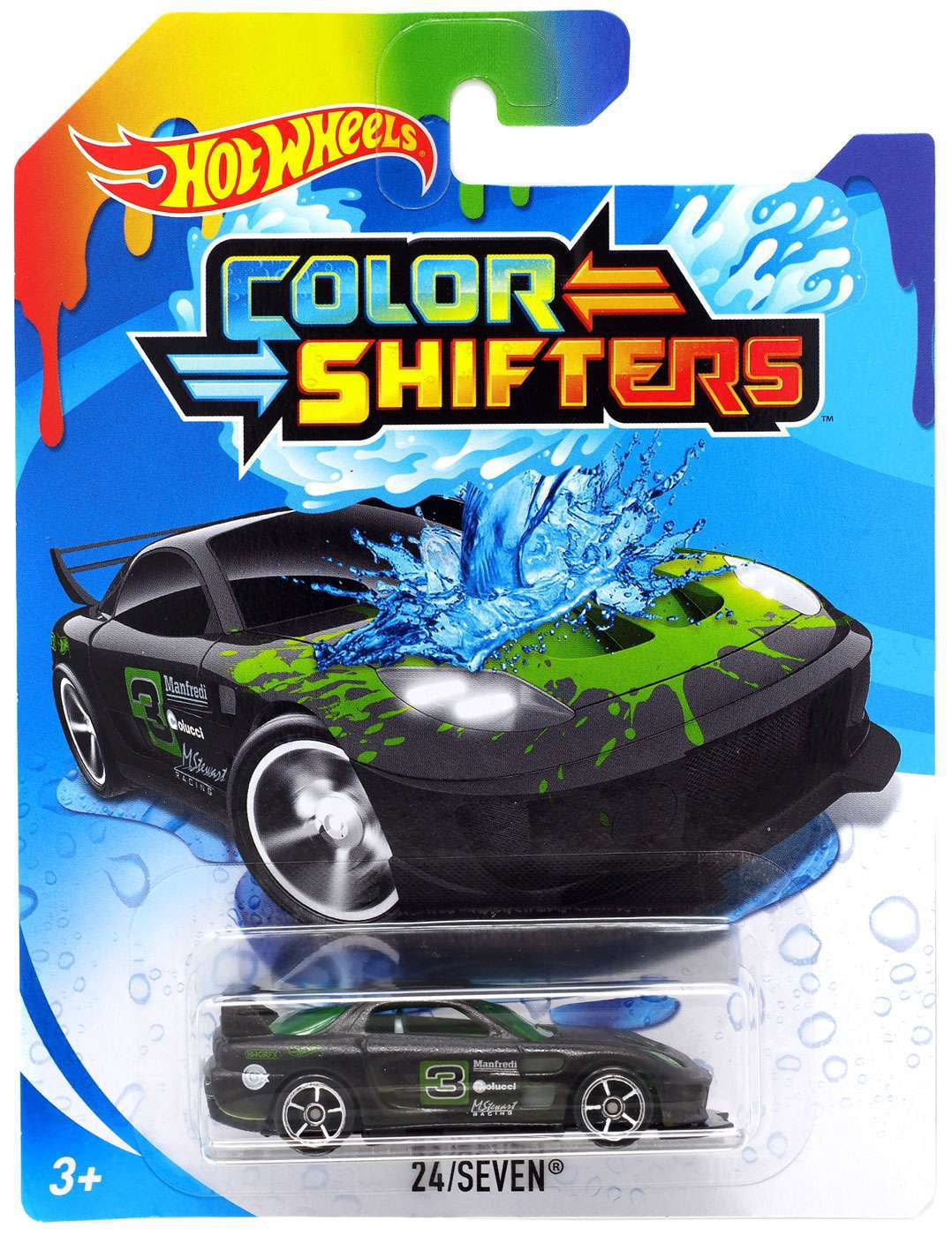 Hot Wheels Color Shifters 24/Seven Die-Cast Car - Walmart.com
