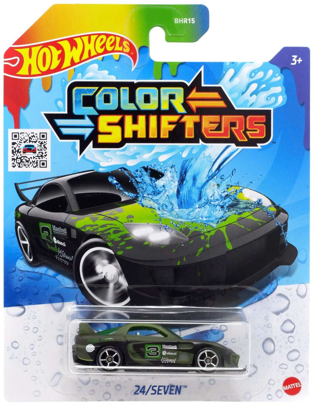 Hot Wheels Color Shifters 24/Seven Diecast Car (2022) - Walmart.com