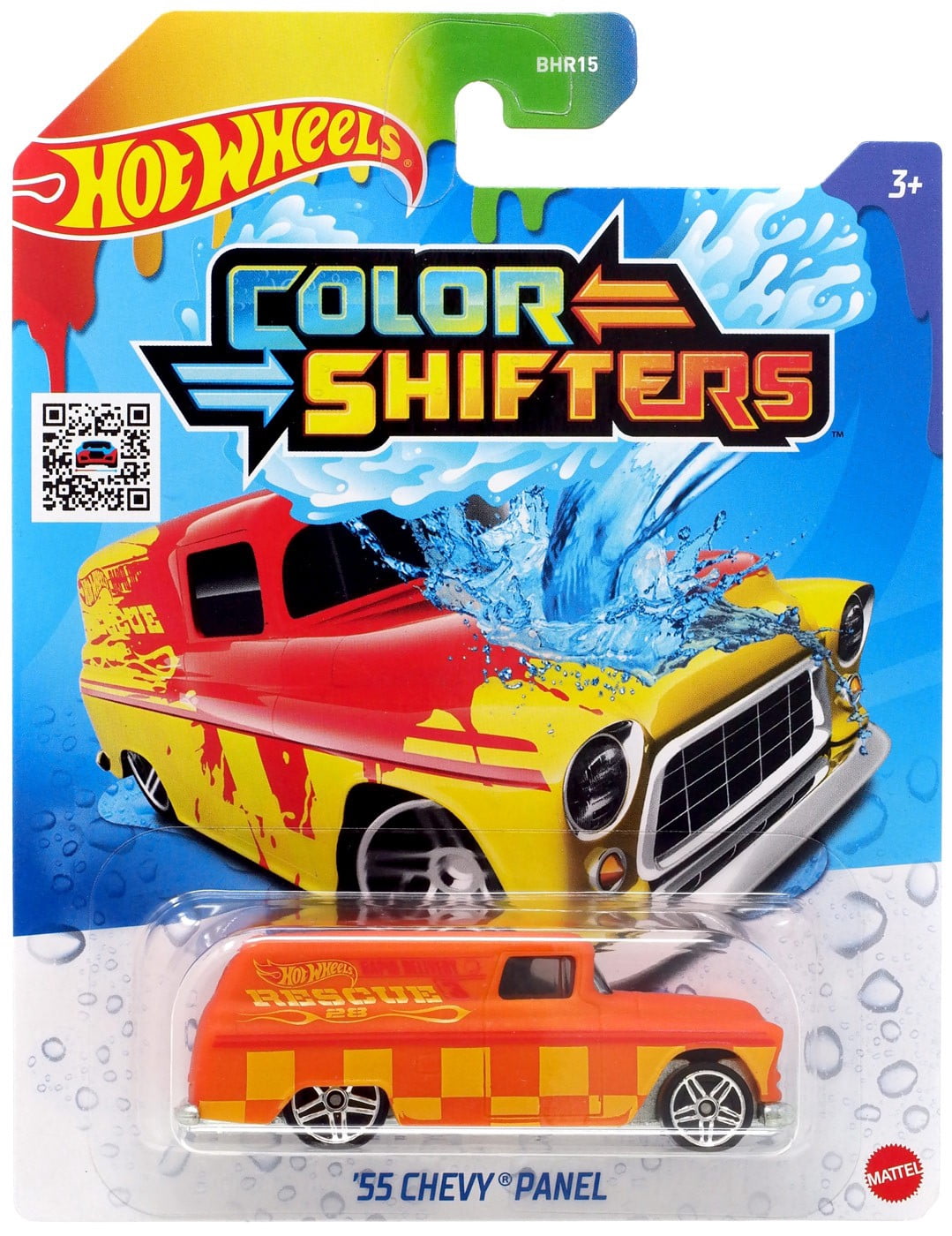 Hot Wheels Color Shifters '55 Chevy Panel Diecast Car - Walmart.com