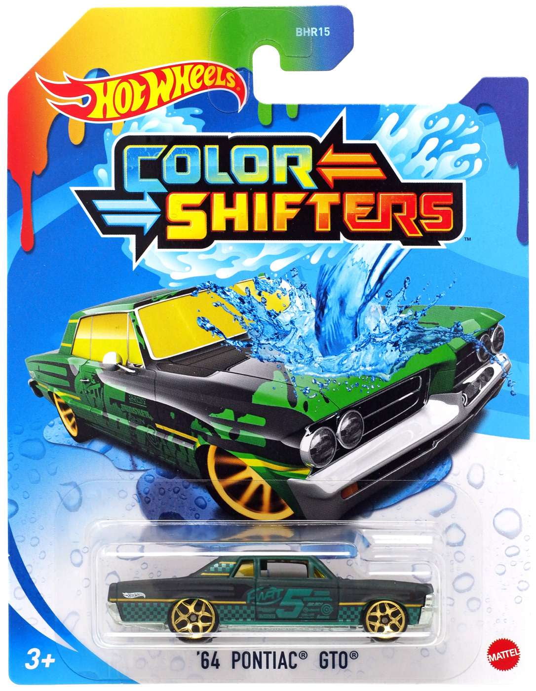 Hot Wheels Color Shifters '64 Pontiac GTO Diecast Car - Walmart.com