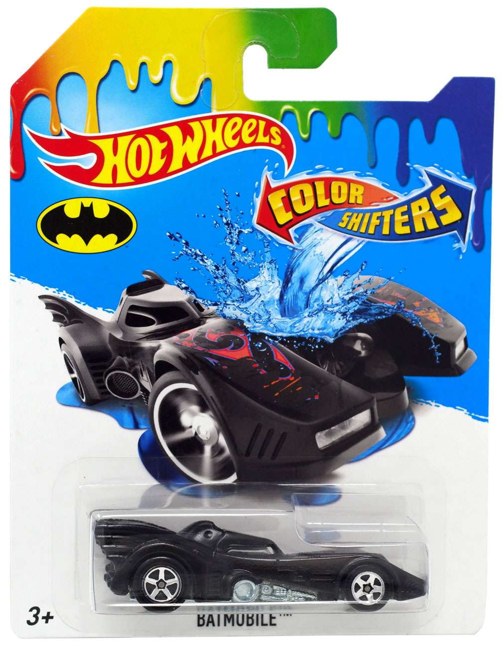 Hot Wheels Color Shifters Batmobile Die-Cast Play Vehicle, 3+ Yrs