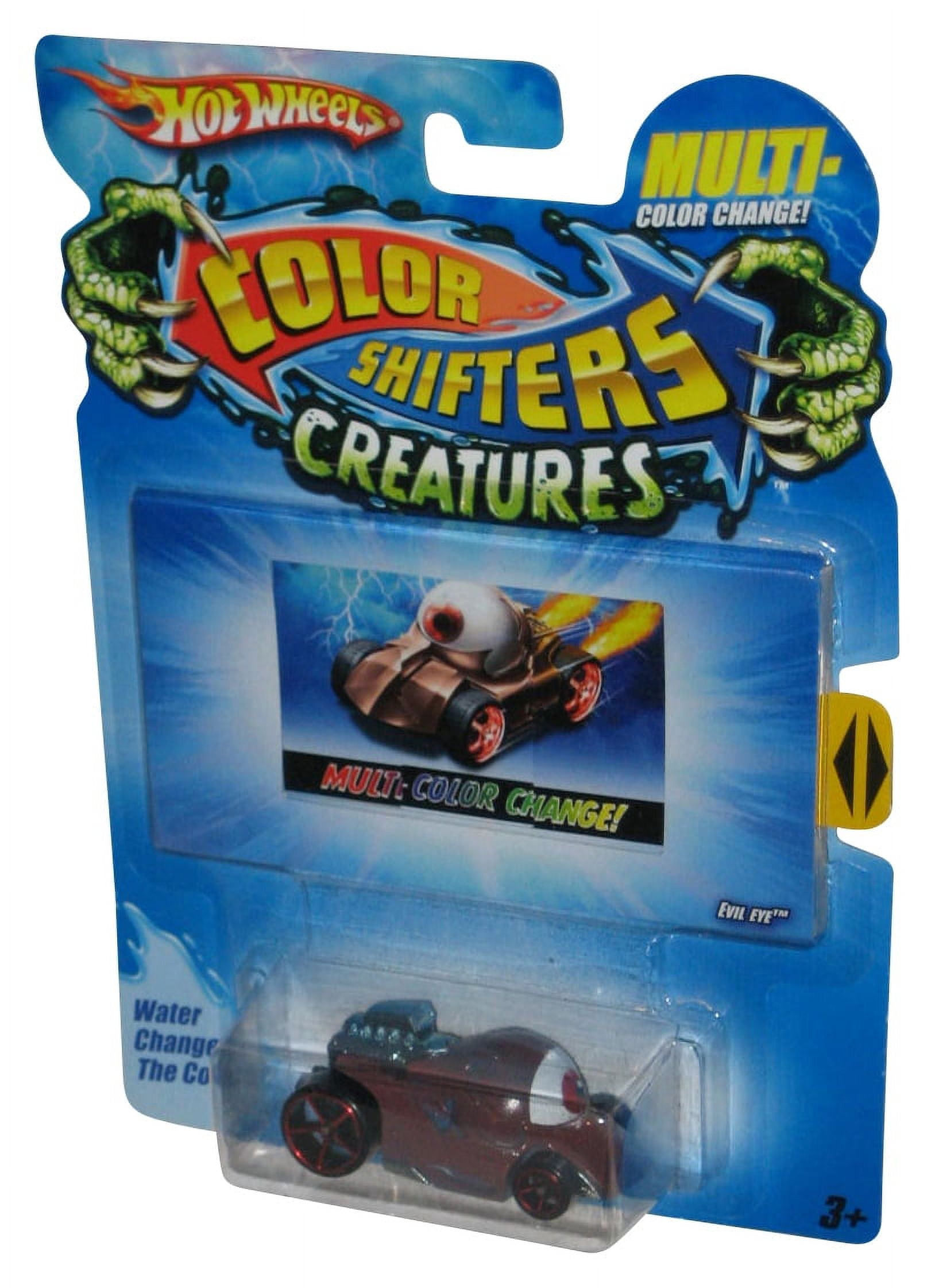 Hot Wheels Color Shifters Creatures (2009) Evil Eye Purple Water ...