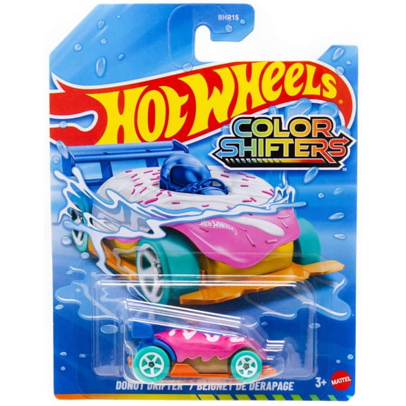 Hot Wheels Color Shifters Donut Drifter Diecast Car