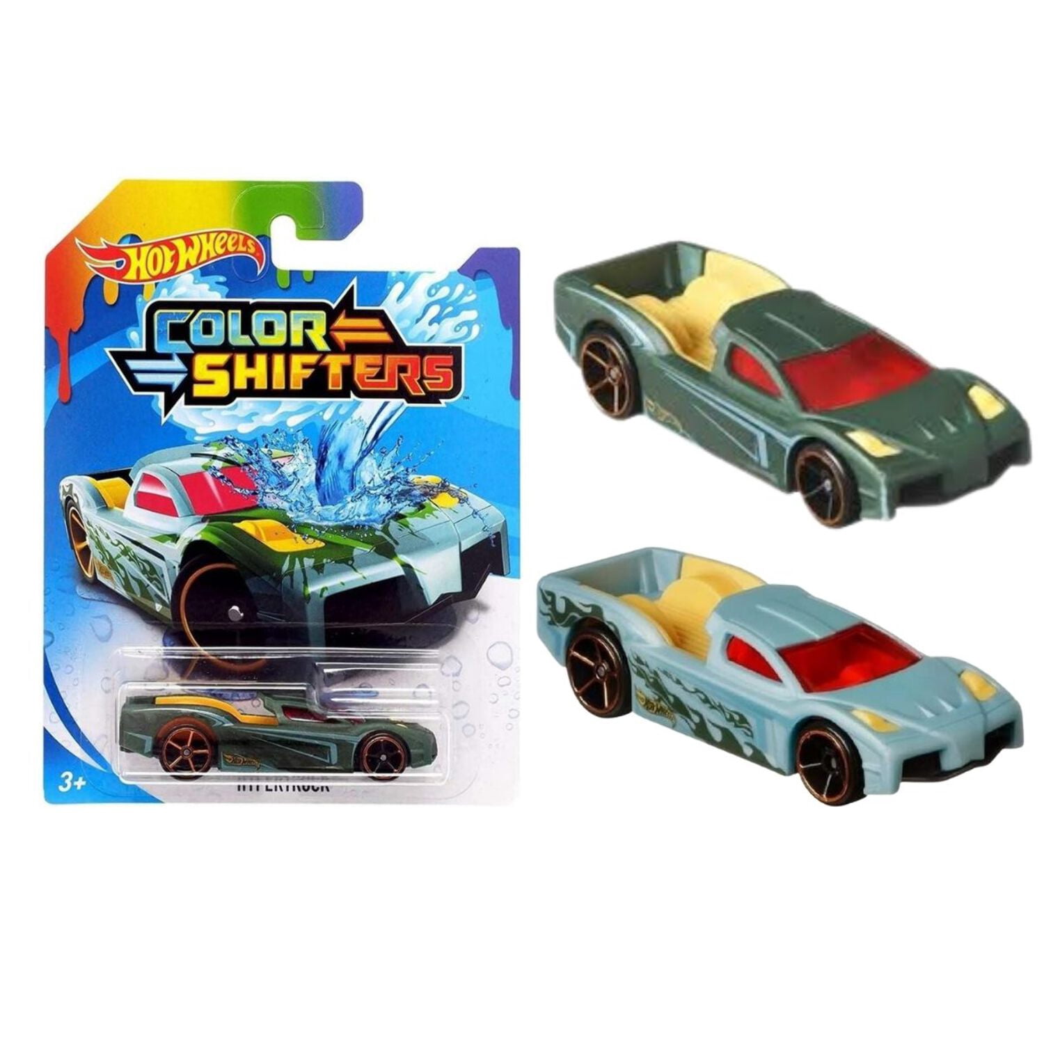 Hot Wheels Color Shifters Hypertruck Play Vehicle Car, Scale 164