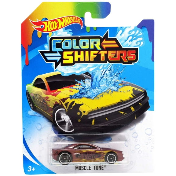 Hot Wheels Color Shifters Muscle Tone Die-Cast Car