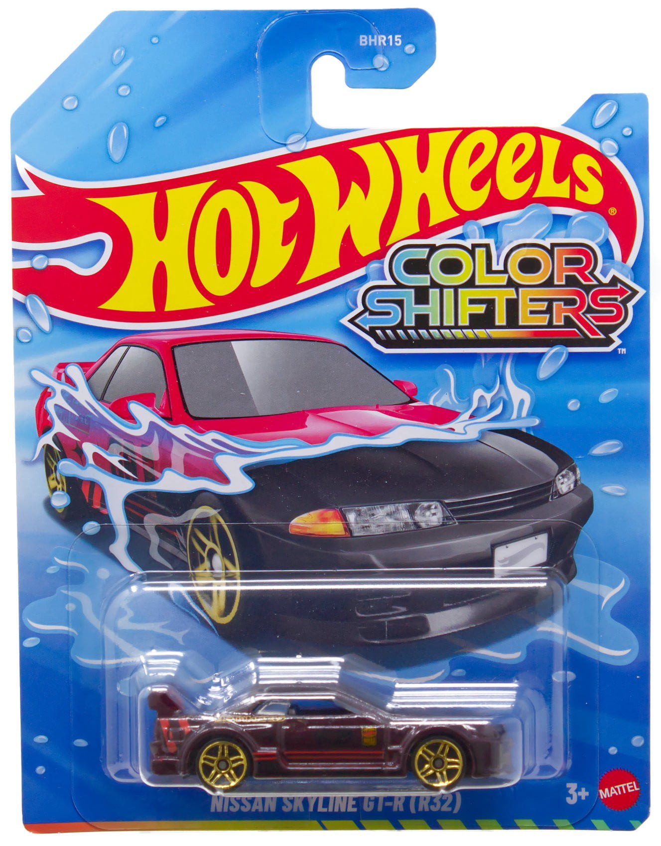 Hot Wheels Color Shifters Nissan Skyline GT-R (R32) Diecast Car