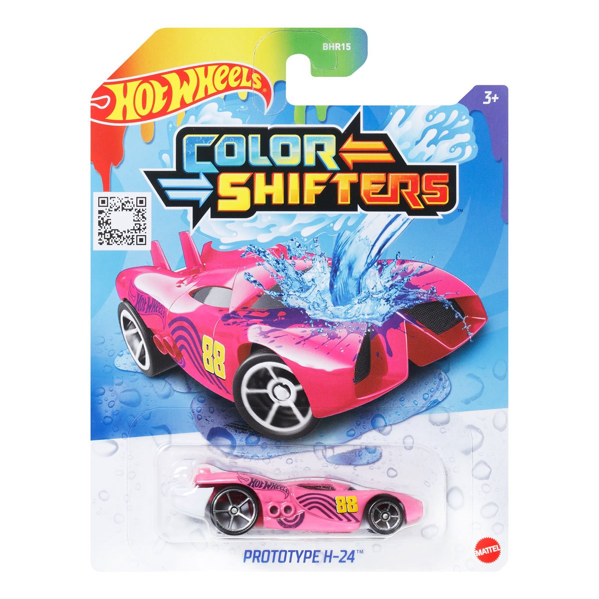 Hot Wheels Color Shifters Prototype H-24 1:64 Scale Toy Car - Walmart.com