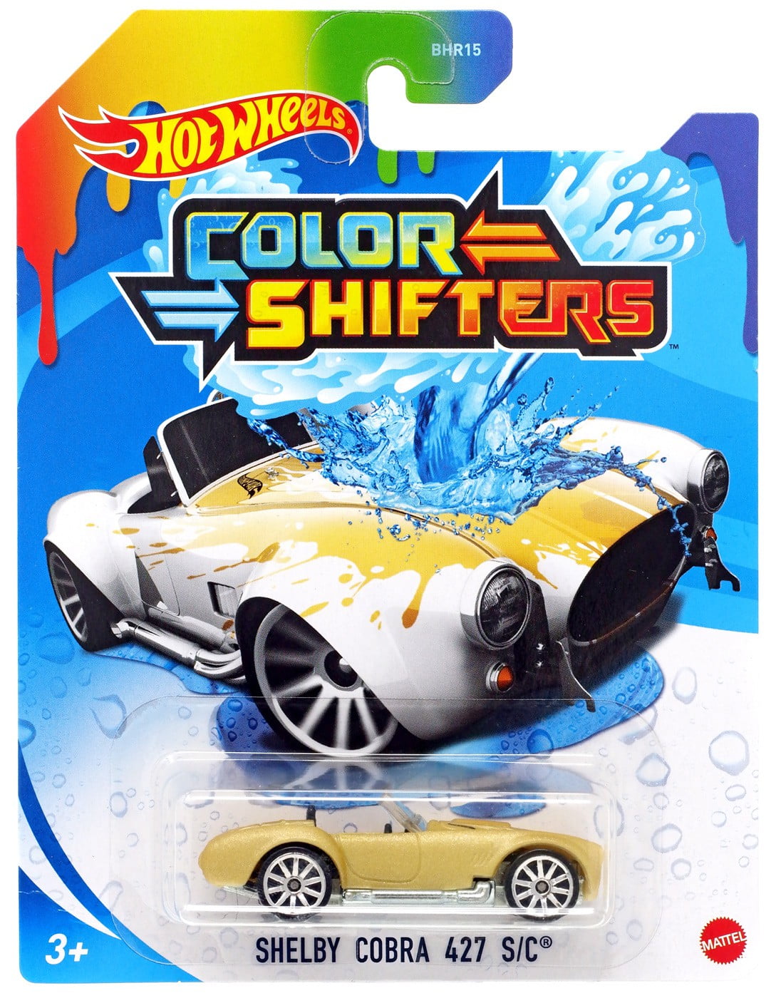 Hot Wheels Color Shifters Shelby Cobra 427 S/C Diecast Car