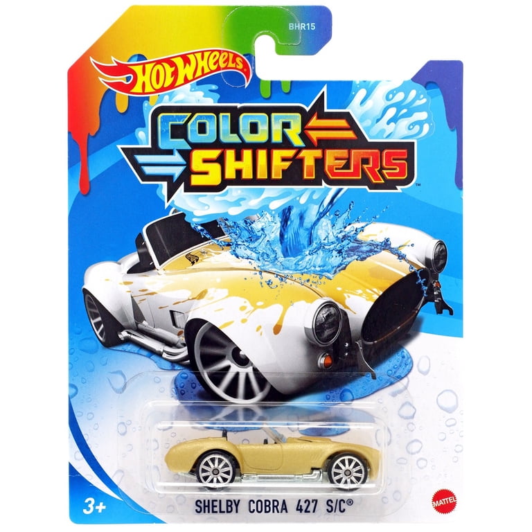 Mattel, Hot Wheels Color Shifters Shelby Cobra 427 S C Diecast Car