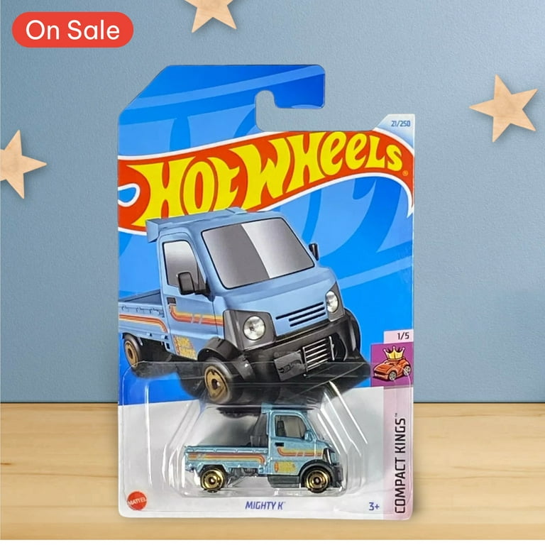 Hot Wheels Compact Kings 1/5 (2021) Blue Mighty K Toy Car 21