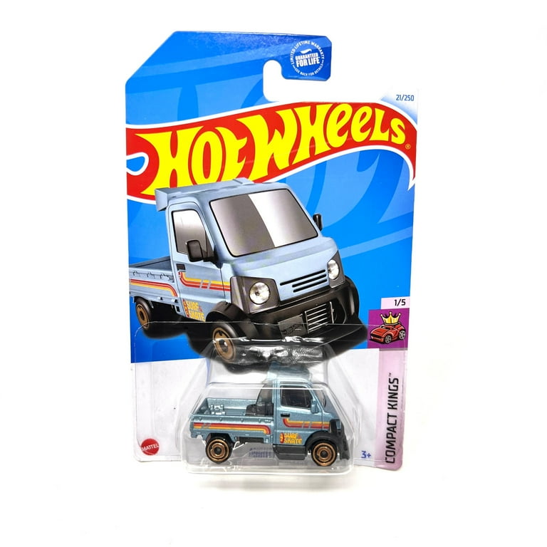 Hot Wheels Compact Kings Mighty K Surf Skate Gray Pick Up Truck