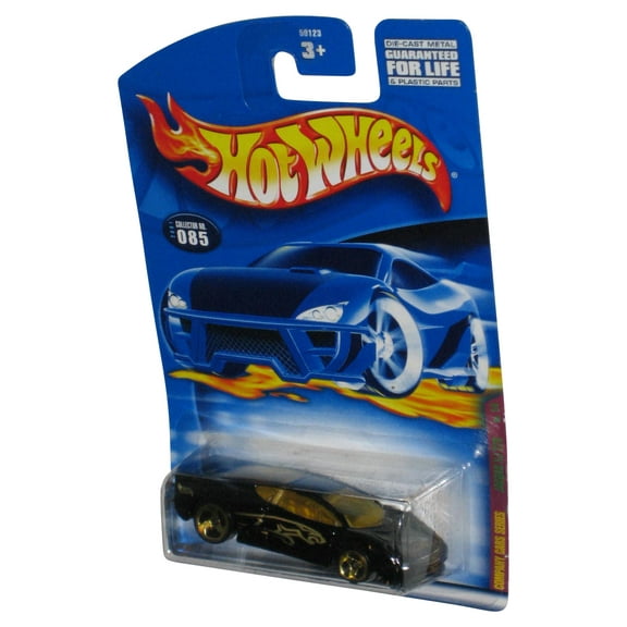 Hot Wheels Company Cars Series 1/4 (2001) Black Jaguar XJ220 Toy Car #085