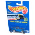 Hot Wheels Corvette Split Window (1991) Mattel Blue Toy Car 197