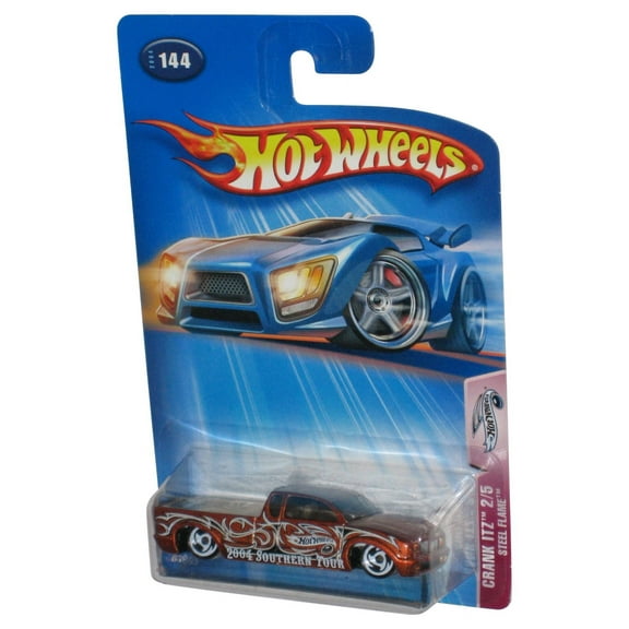 Hot Wheels Crank Itz Steel Flame 2/5 (2004) Mattel Die-Cast Toy Truck #144