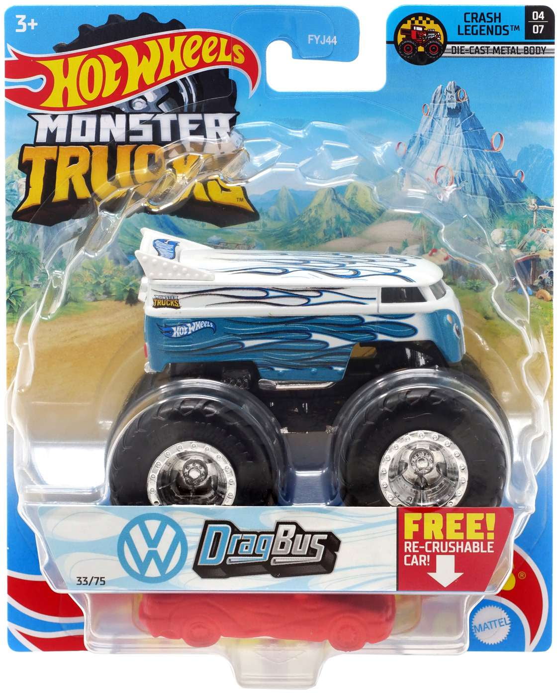HotWheels 35th DRAG TRUCK 超超激レア‼️ Hot-Wheels-Crash-Legends-Drag-