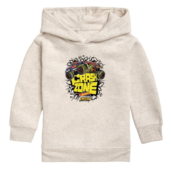 Hot Wheels - Crash Zone - Toddler Boys Fleece Hoodie Sweatshirt