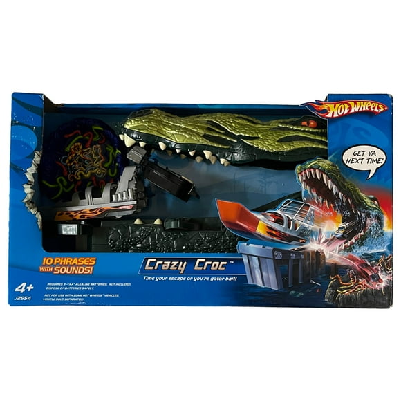 Hot Wheels Crazy Croc Play Set