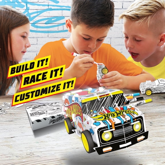 Hot Wheels Creative Maker Kitz - Custom Racer Kit Super Van