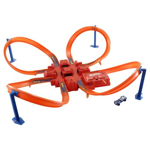 Hot Wheels Criss Cross Crash Track Set