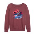 thumbnail image 1 of Hot Wheels - Criss Cross Heart - Ladies French Terry Long Sleeve Shirt, 1 of 5