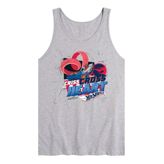 Hot Wheels - Criss Cross Heart - Men's Jersey Tank Top
