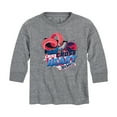 thumbnail image 1 of Hot Wheels - Criss Cross Heart - Toddler And Youth Long Sleeve Graphic T-Shirt, 1 of 5