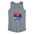 thumbnail image 1 of Hot Wheels - Criss Cross Heart - Women's Racerback Tank Top, 1 of 5