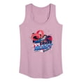 thumbnail image 1 of Hot Wheels - Criss Cross Heart - Women's Racerback Tank Top, 1 of 5