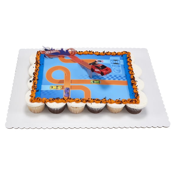 Hot Wheels Cupcake Cake