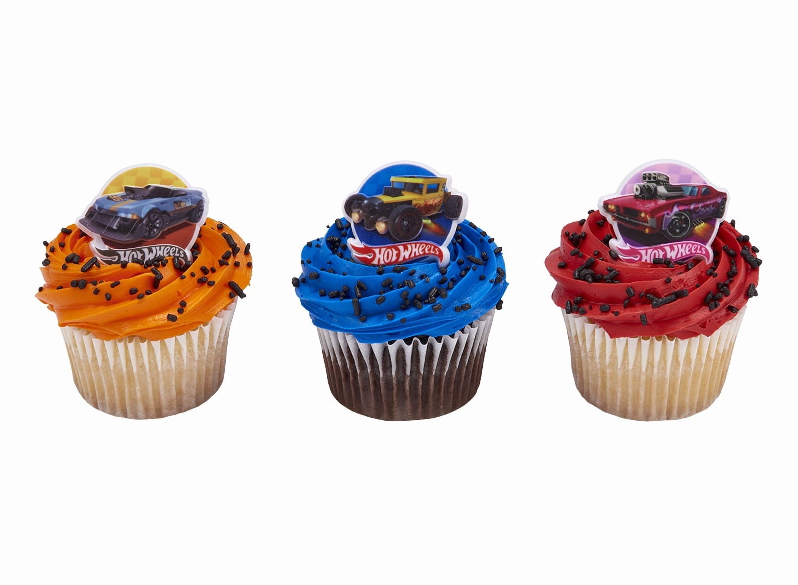 Hot Wheels Cupcakes