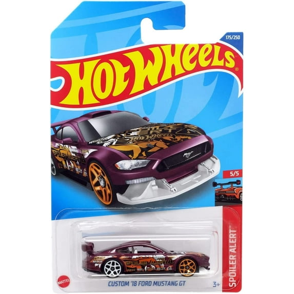 Hot Wheels Custom '18 Ford Mustang GT Spoiler Alert 5/5 175/250