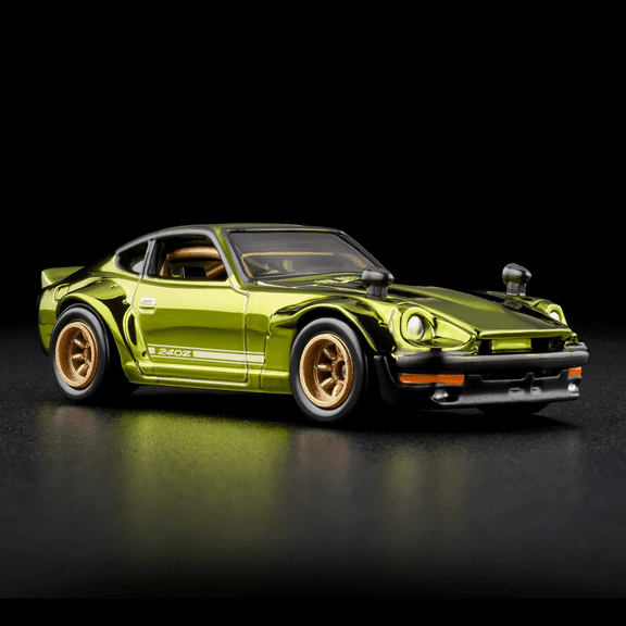 Hot Wheels Custom '72 Datsun 240z RLC Exclusive - Olive