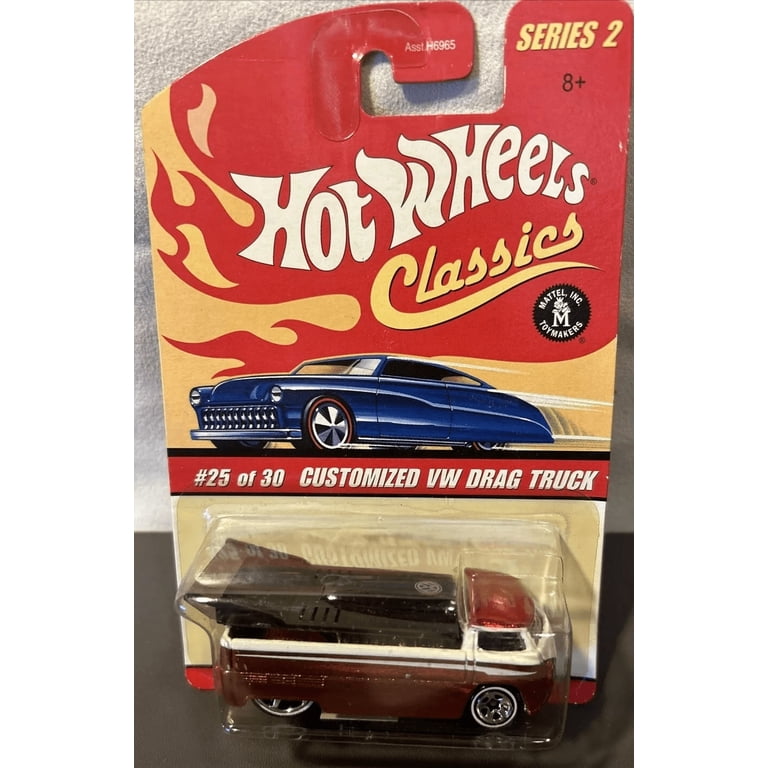 ホットウィール CUSTOMIZED VW DRAG TRUCK Hot Wheels Customized VW Drag Truck Classics Series 2 Red White 1