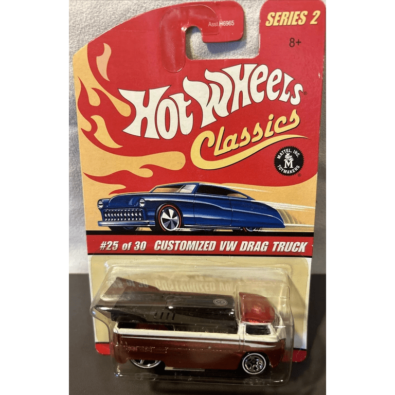 2006 Hot Wheels Classics Customized VW Drag Truck Orange