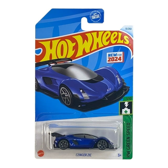 Hot Wheels Czinger 21C 13/250 Green Speed Series 1/10 - Walmart.com