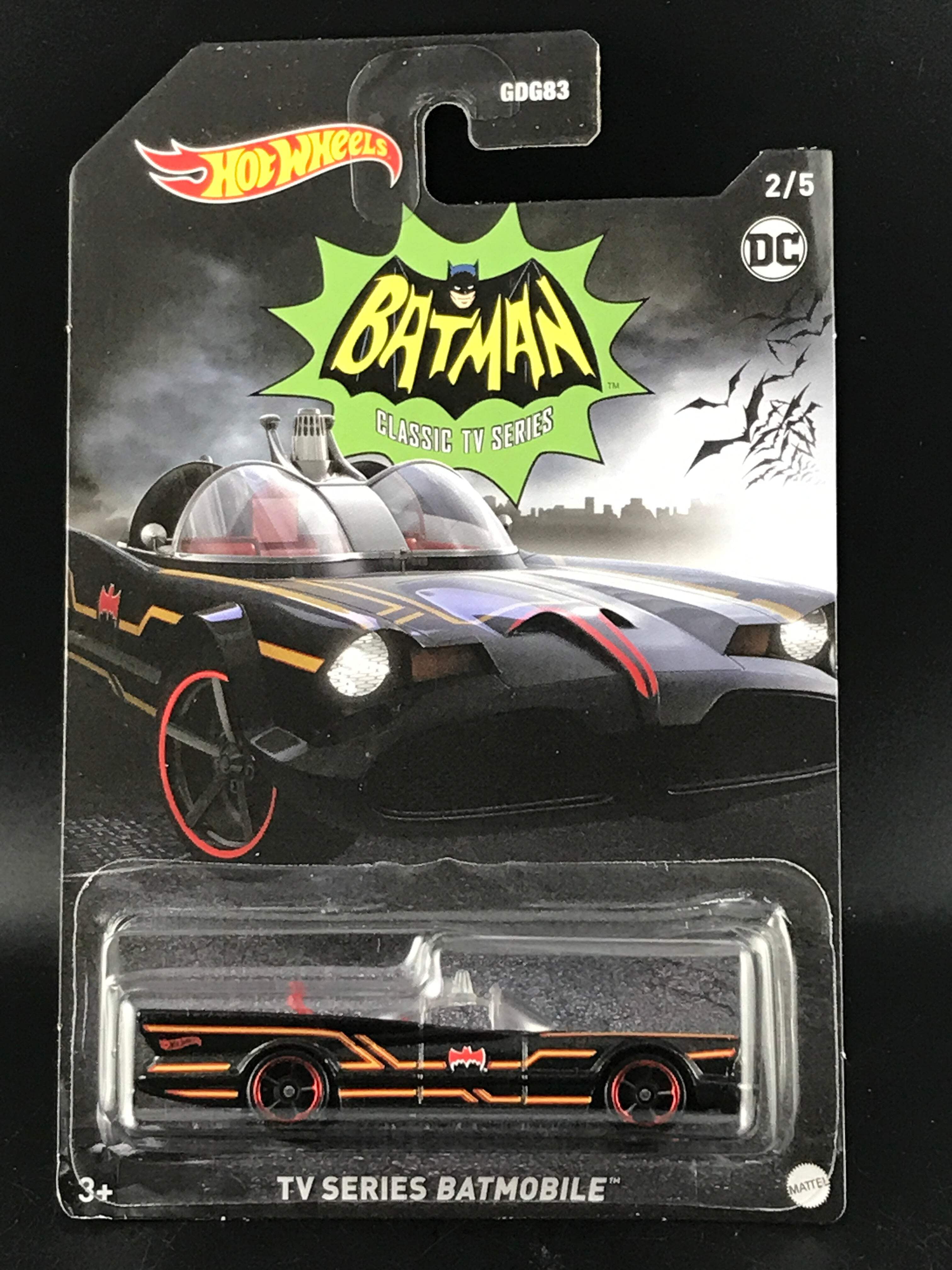 Hot Wheels DC Batman TV Series Batmobile - Walmart.com