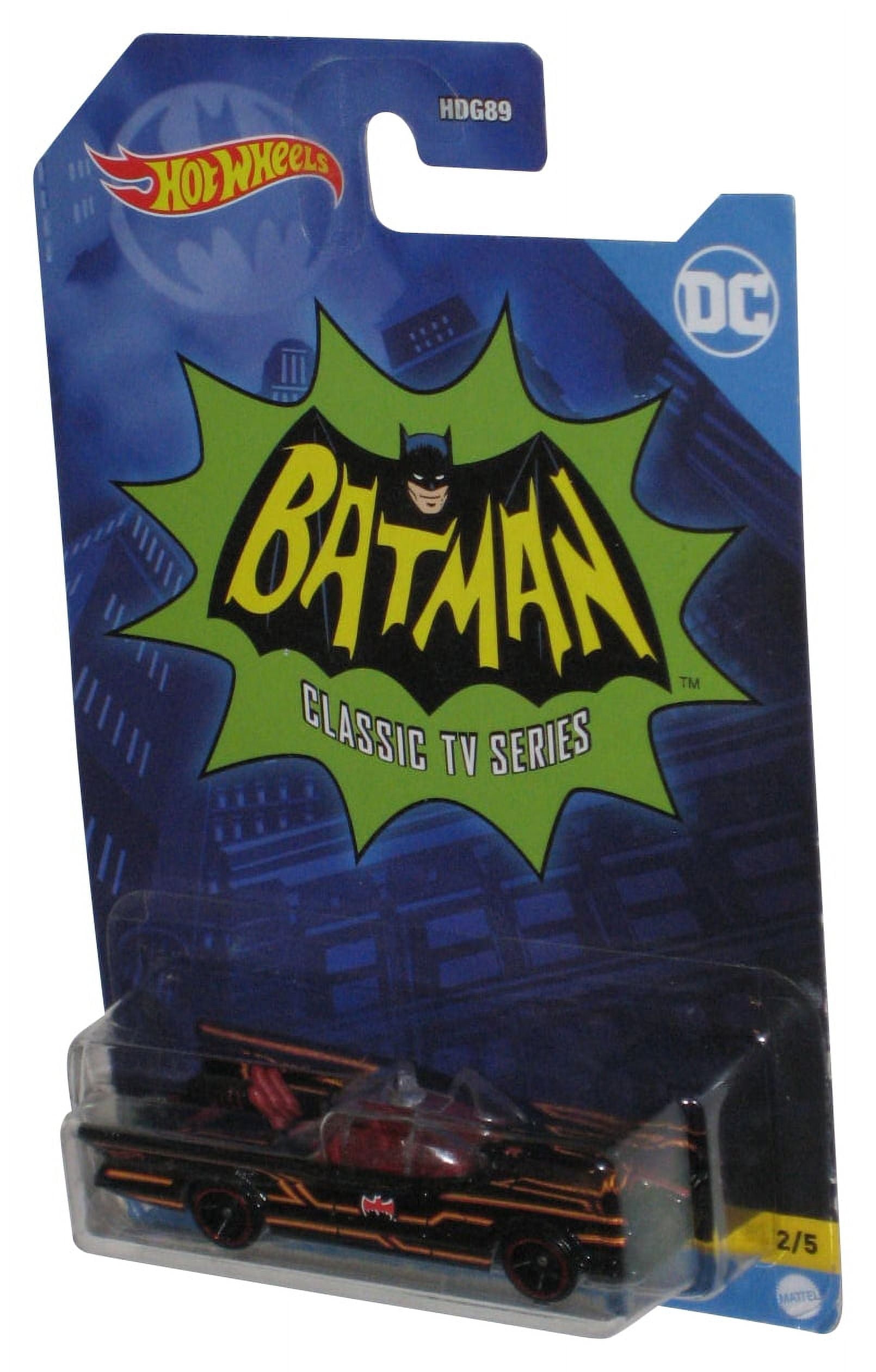Hot Wheels DC Batman Classic TV Series (2021) Black Toy Car 2/5