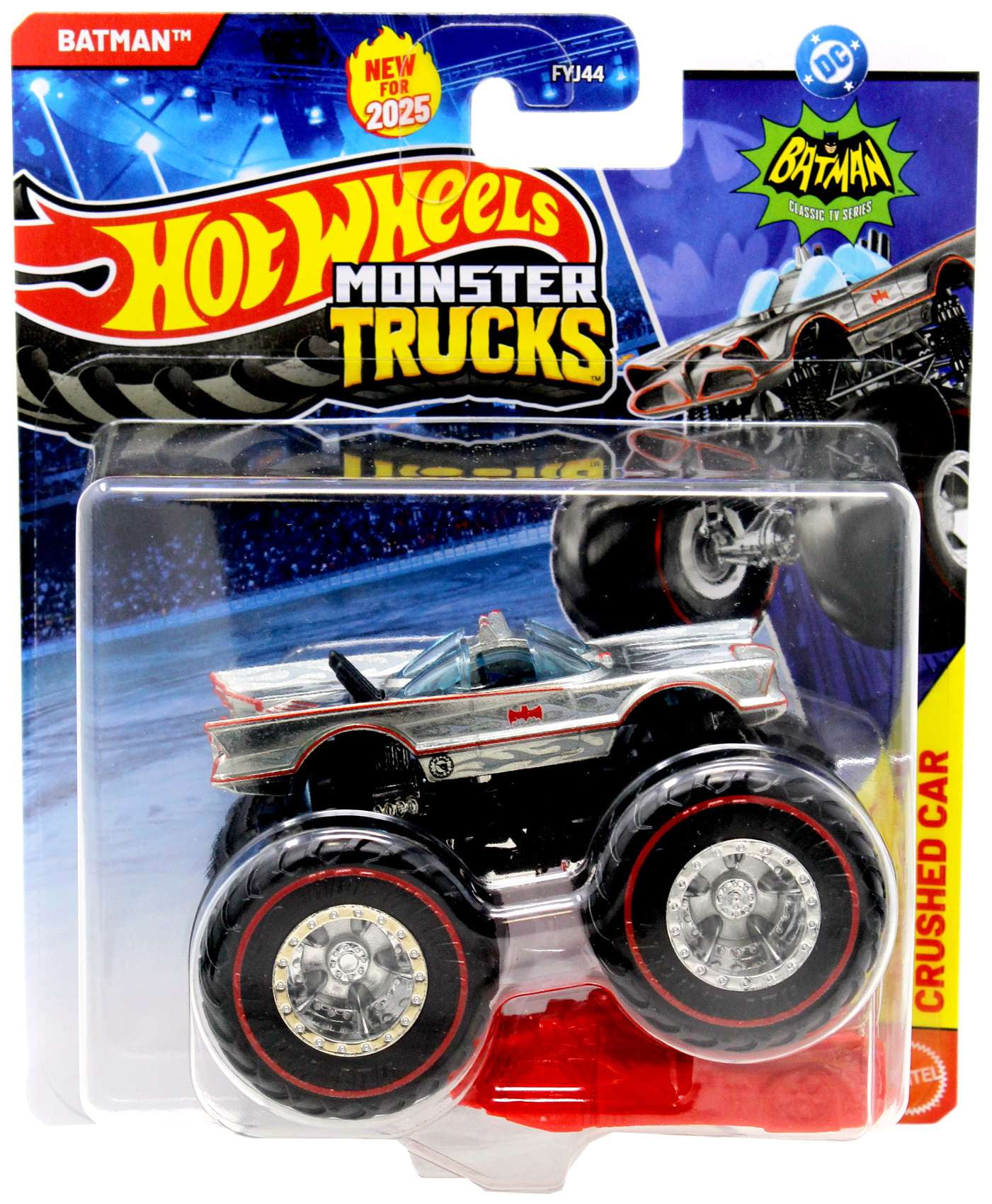 Hot Wheels DC Batman Diecast Car [1966, Silver]