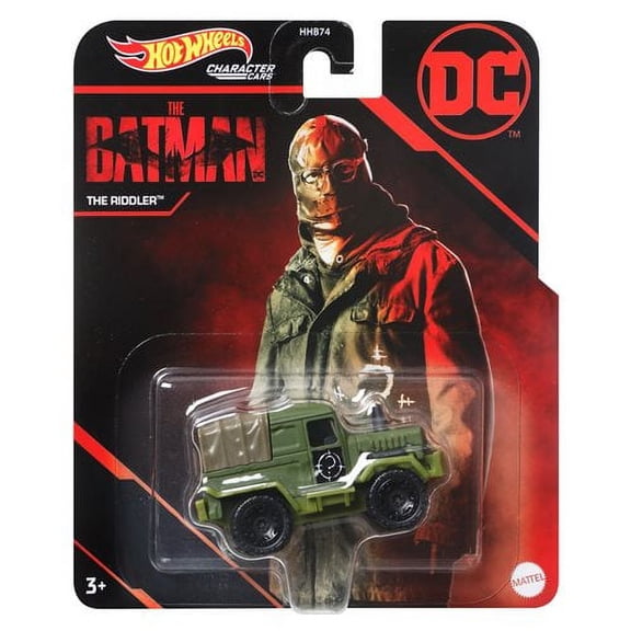 Hot Wheels DC Character Car - The Riddler