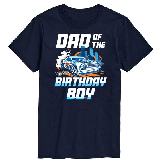 Hot Wheels - Dad Of Birthday Boy - Men's Short Sleeve Graphic T-Shirt