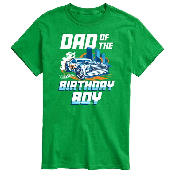 Hot Wheels - Dad Of Birthday Boy - Men's Short Sleeve Graphic T-Shirt