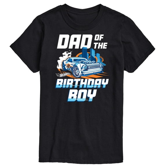 Hot Wheels - Dad Of Birthday Boy - Men's Short Sleeve Graphic T-Shirt