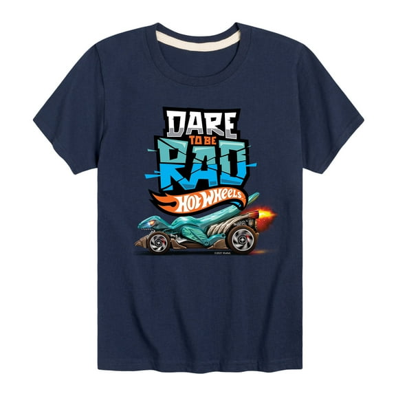 Hot Wheels - Dare To Be Rad - Toddler And Youth Short Sleeve Graphic T-Shirt